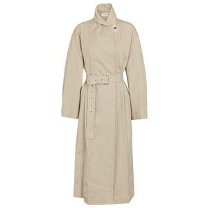 Etoile Isabel Marant - Peter Oversized
Cotton And Linen Trench Coat